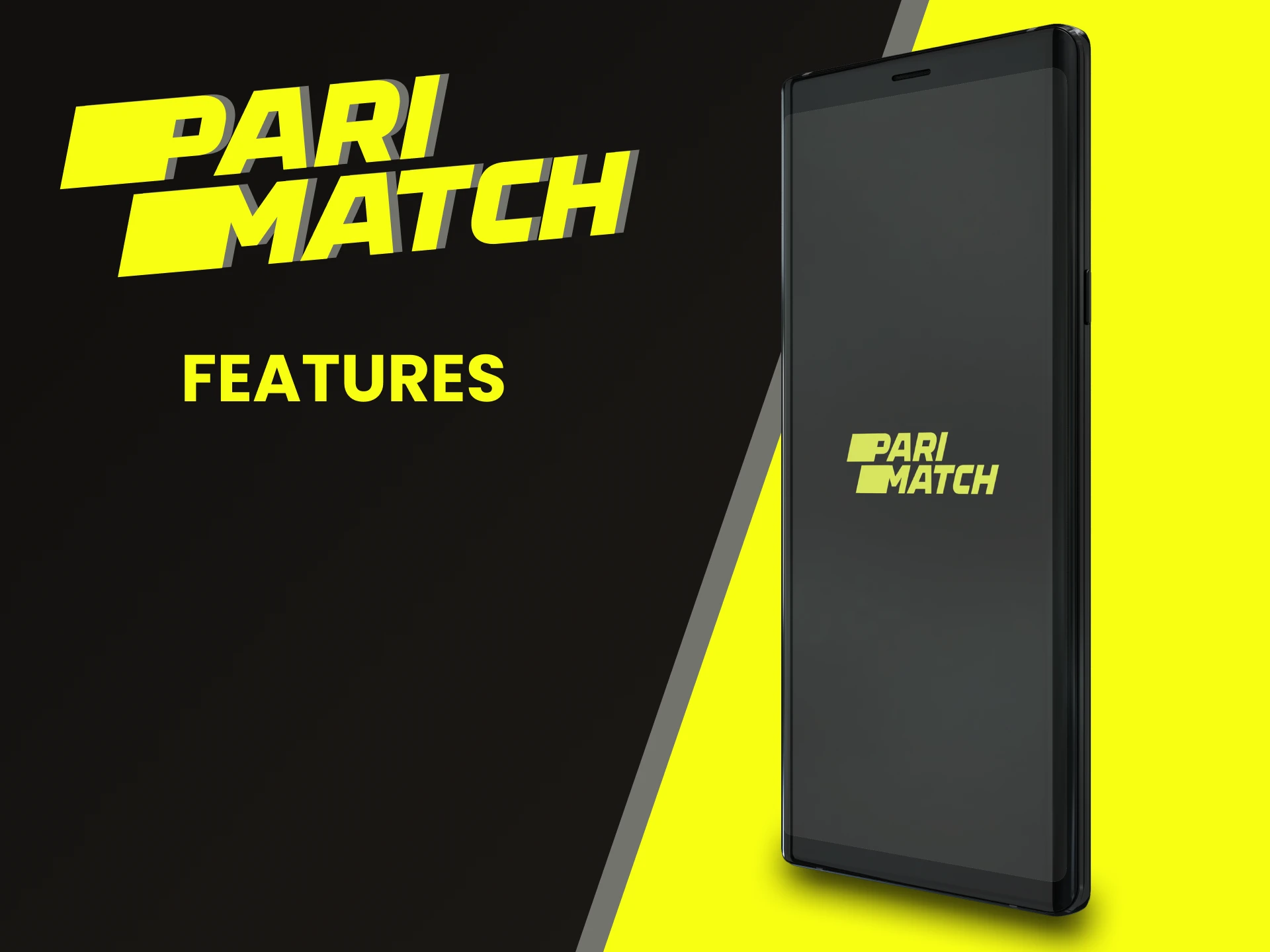 We will tell you about the capabilities of the Parimatch application.
