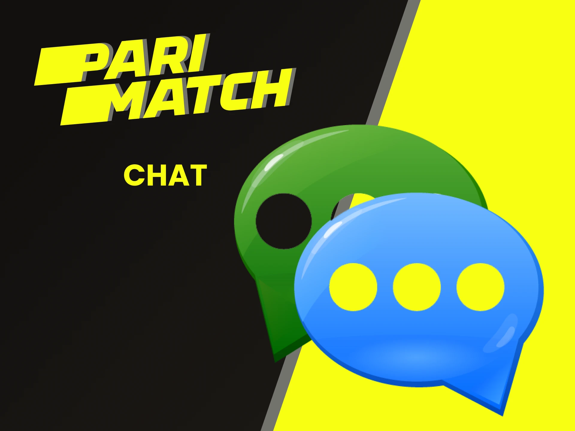 To contact Parimatch technical support, write to them in the chat.