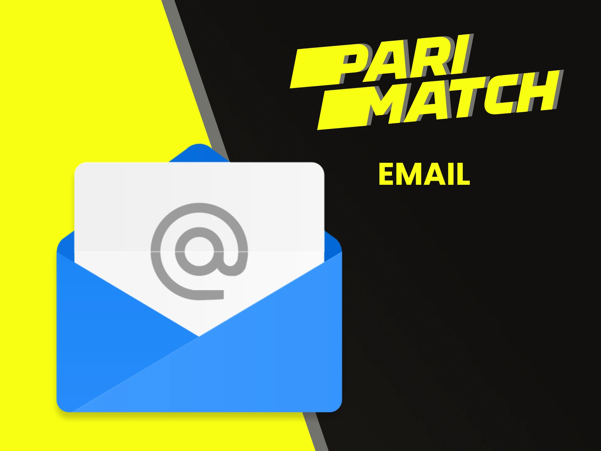 To contact Parimatch technical support, write to them by email.