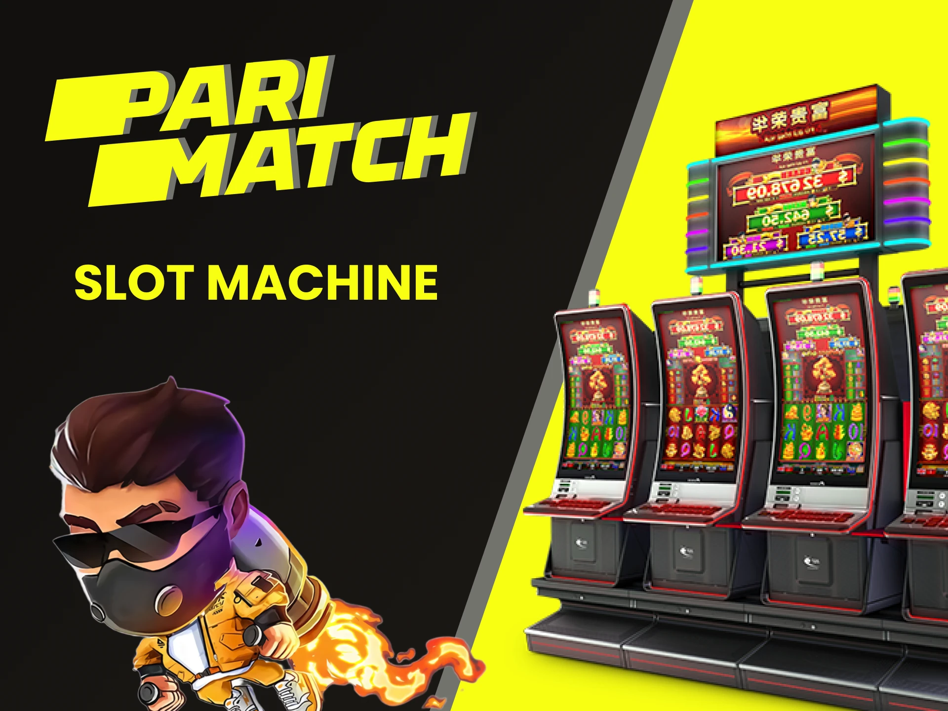 Look for the Lucky Jet game in the slot section on Parimatch.